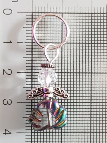 Stitch Markers for Knitting and Crochet - (Lady Lillian) - Set of 5
