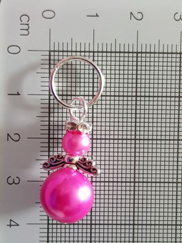 Stitch Markers for Knitting and Crochet (Princess Grace)