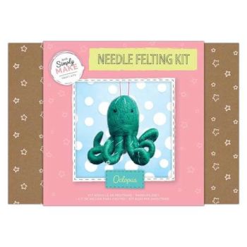 Octopus Needle Felting Kit - Simply Make