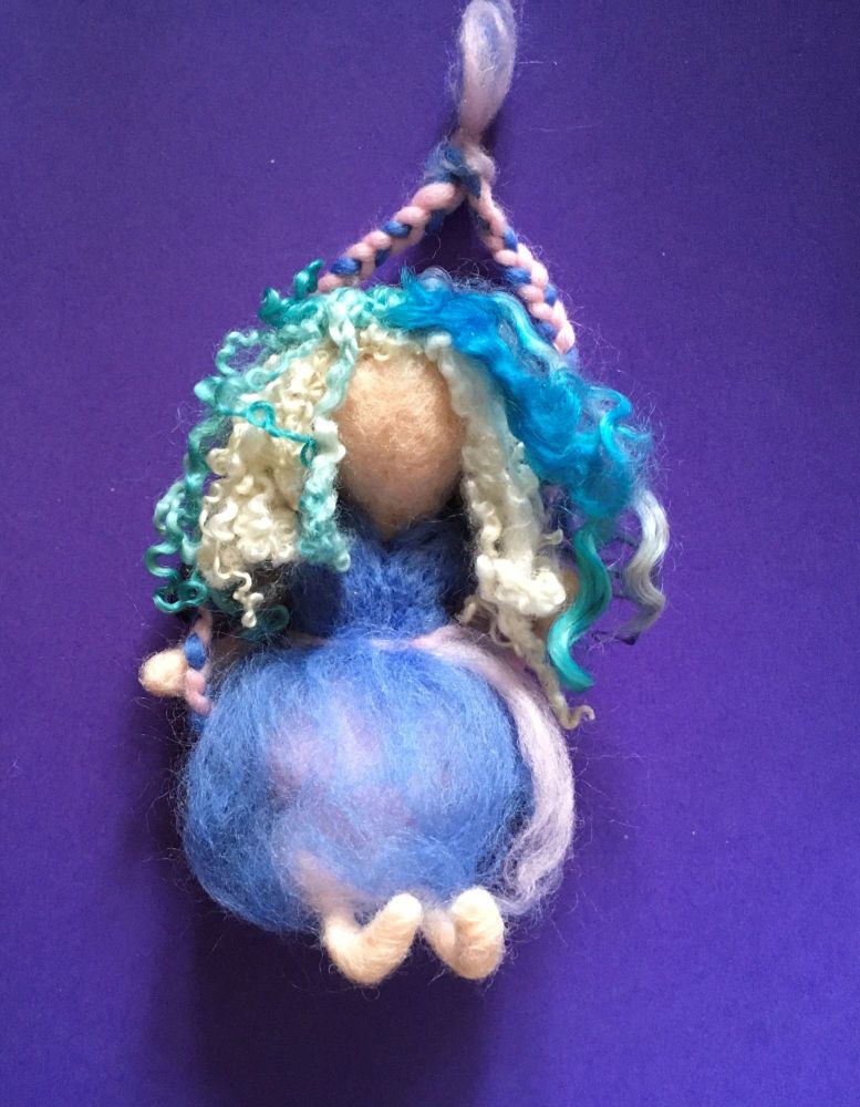 Fairy on a Swing - Needle Felting Workshop - Sat 26 June starting at 1pm