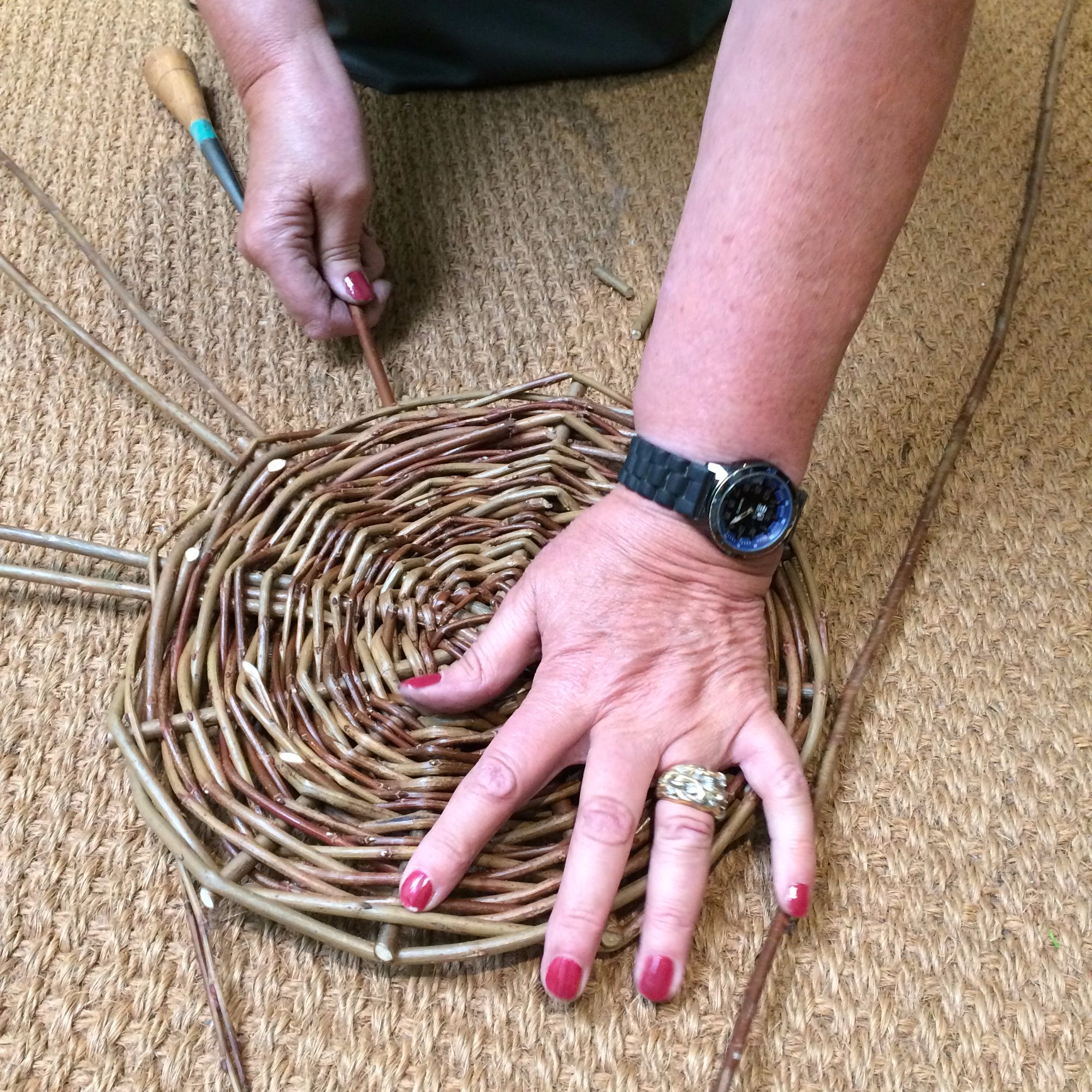 Basket Making Workshop: Fruit Basket - The Base