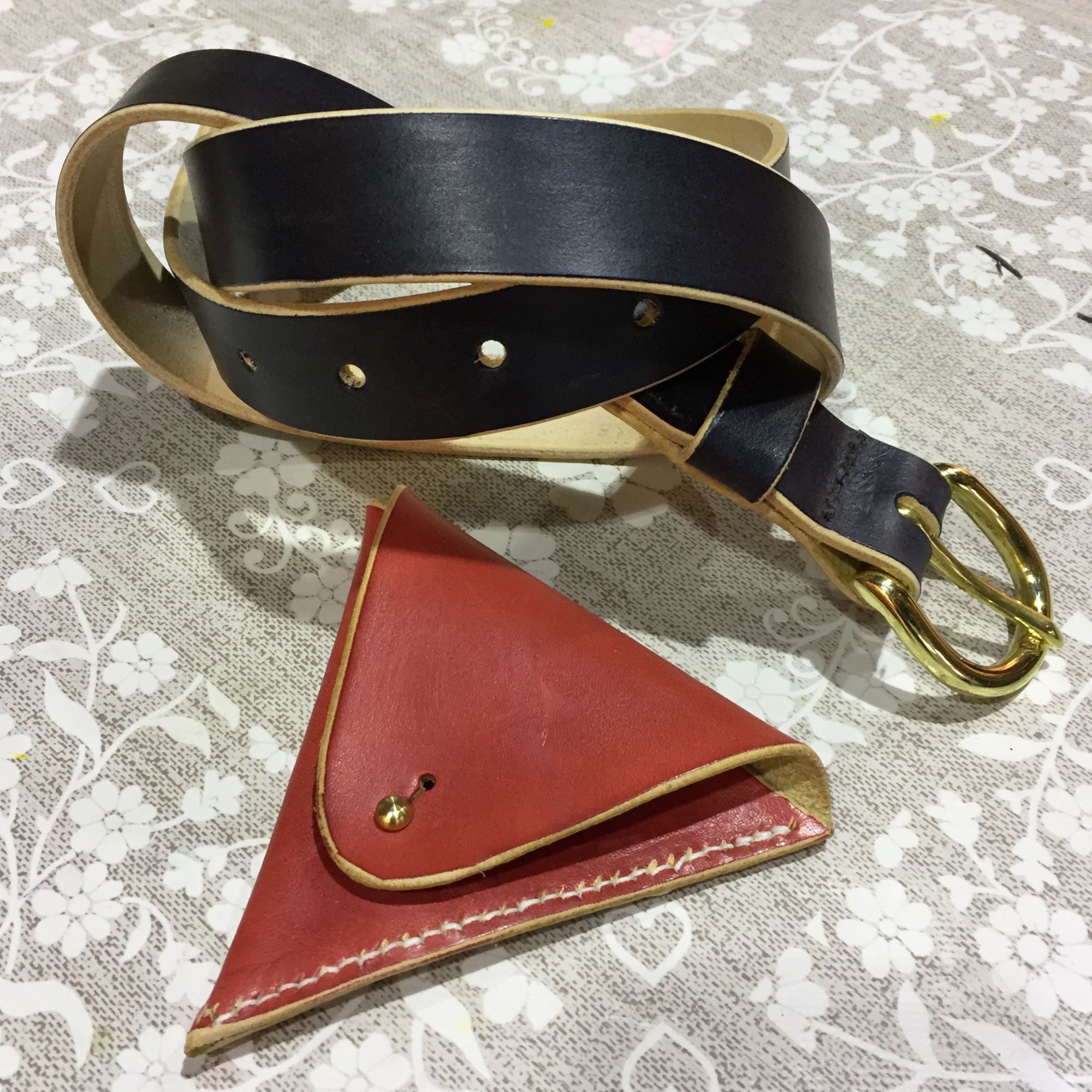 Leatherwork Workshop - Belt and Coin Purse