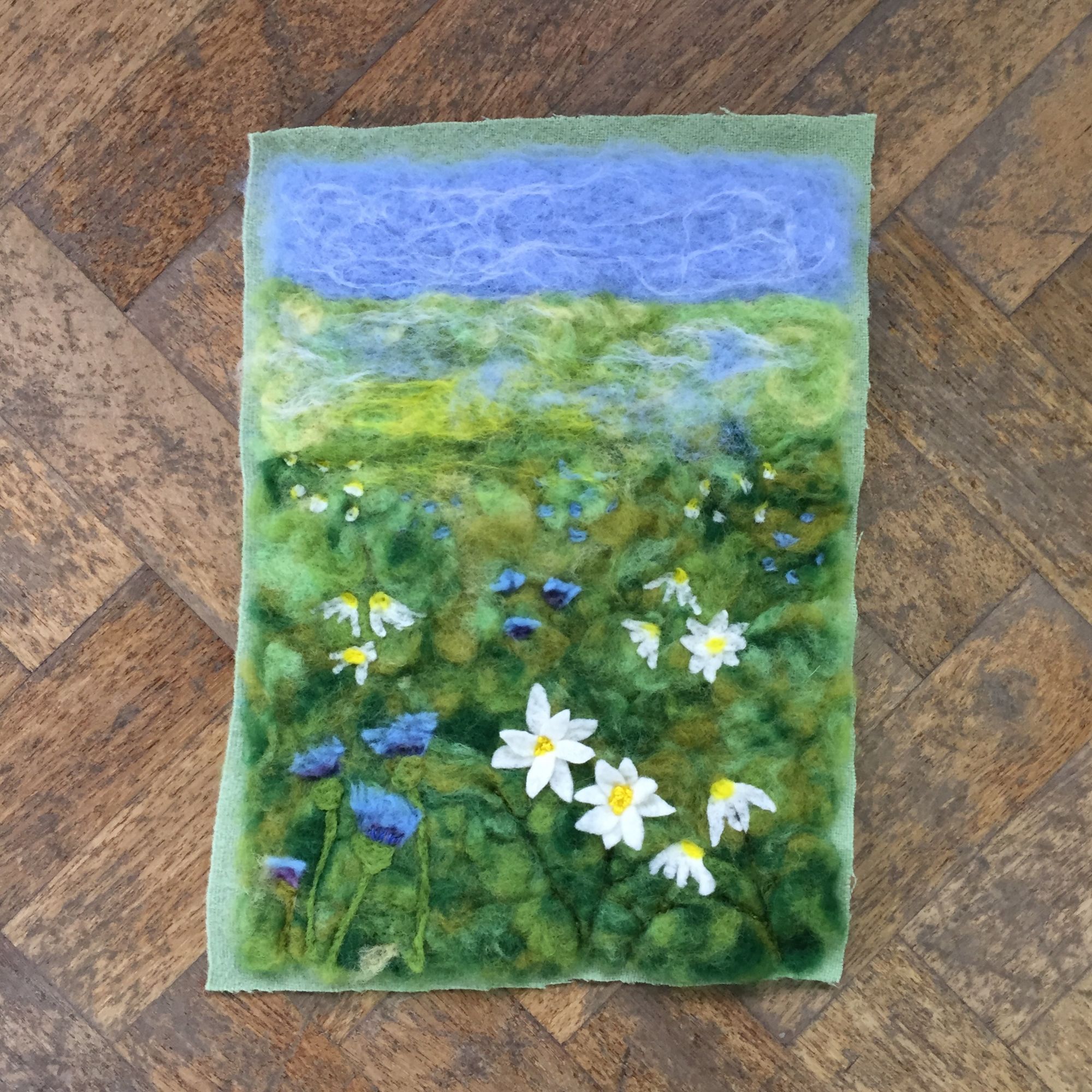 Picture Needle Felting Workshop - Landscape