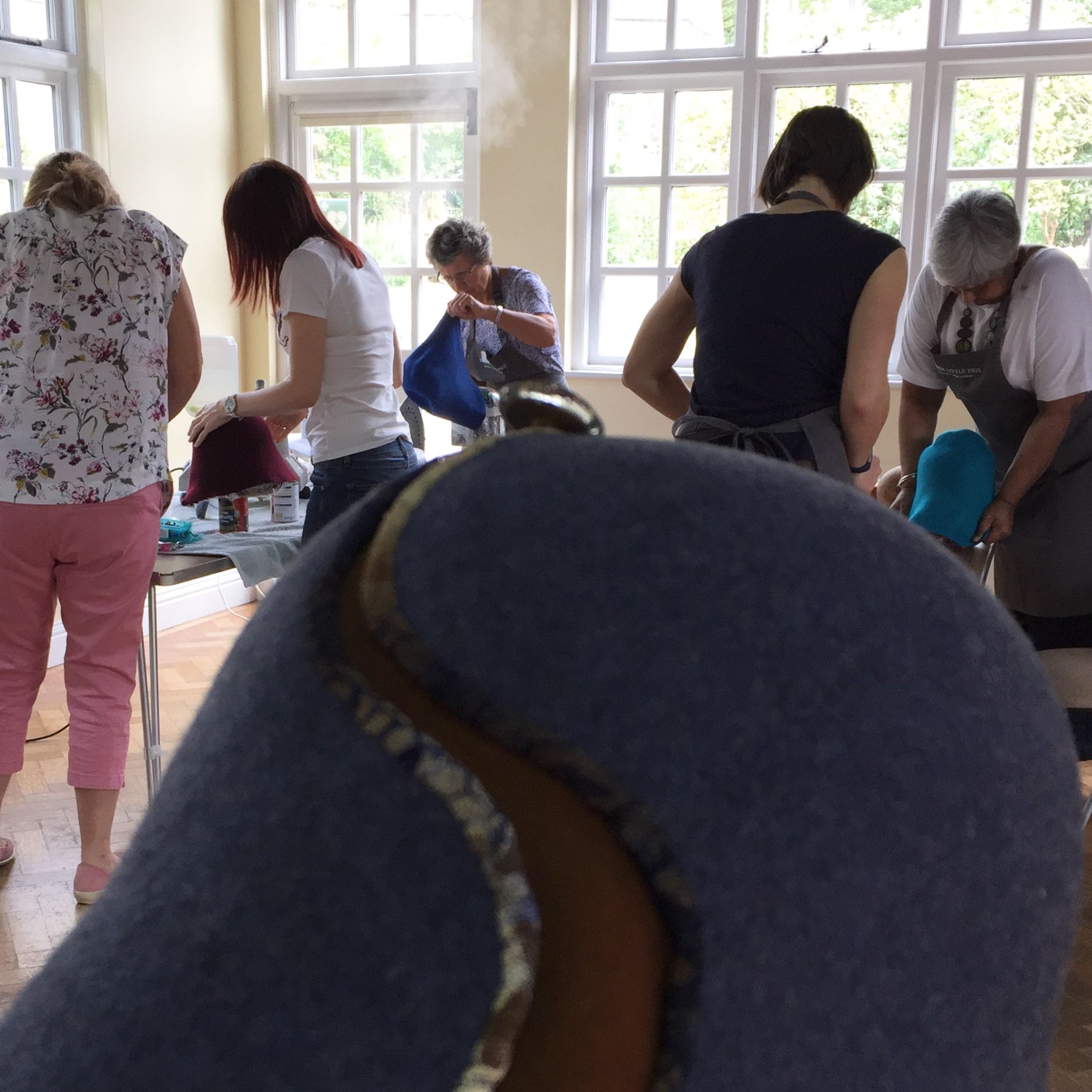 Millinery Workshop - Steaming