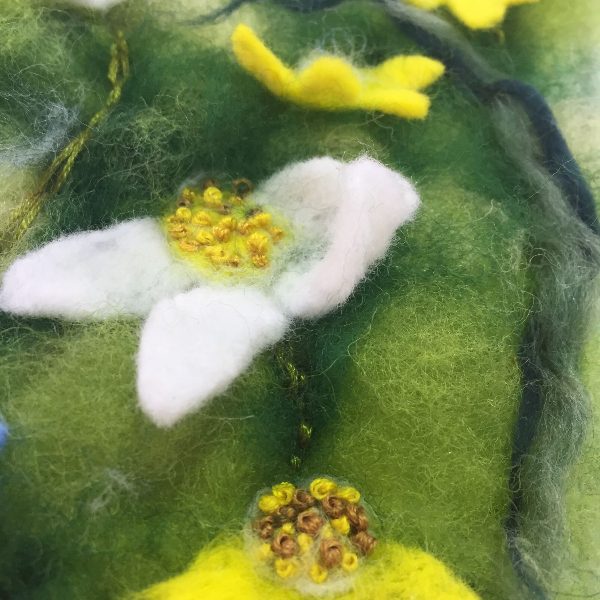 Picture Needle Felting Workshop - French Knots