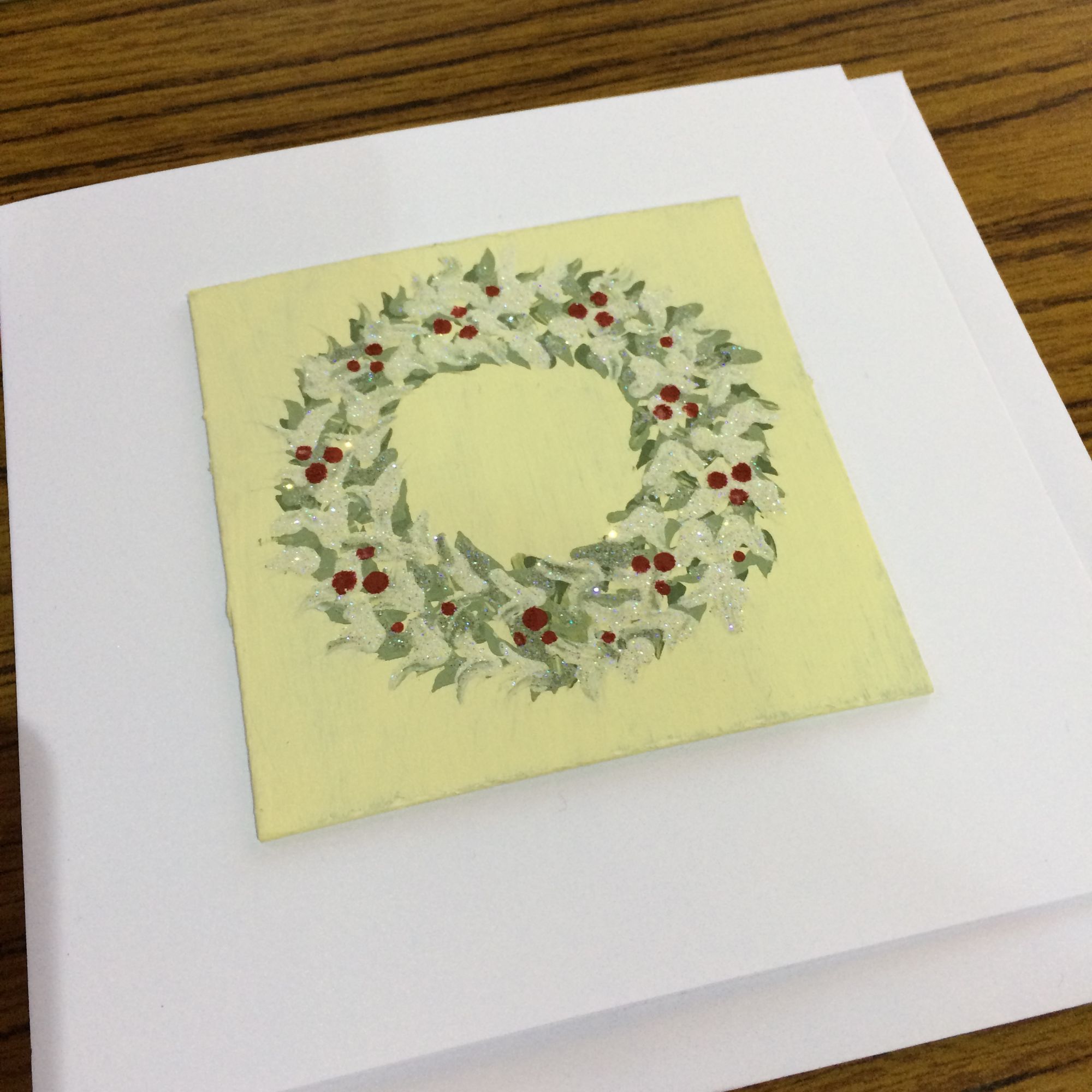 Festive Folk Art Painting Workshop - Christmas Wreath
