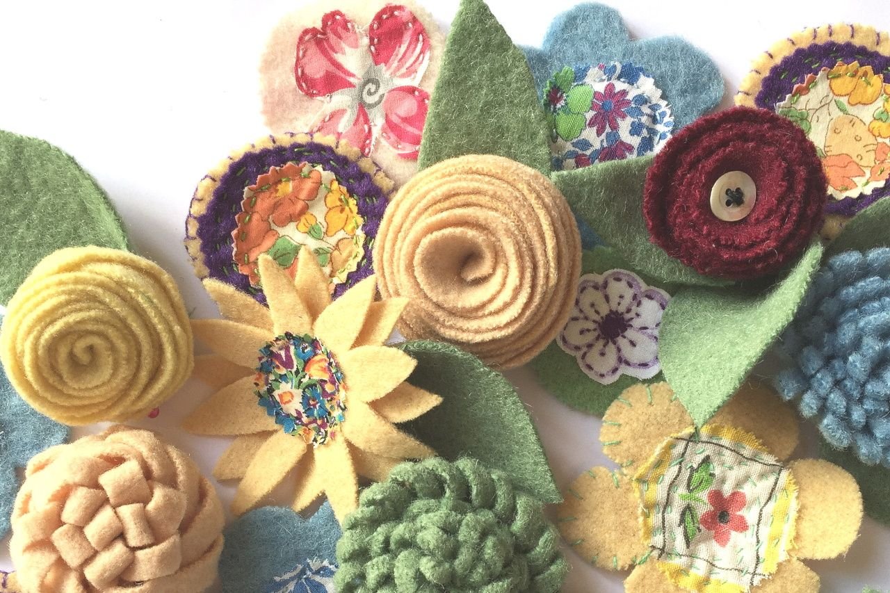 Fabric Flowers Workshop