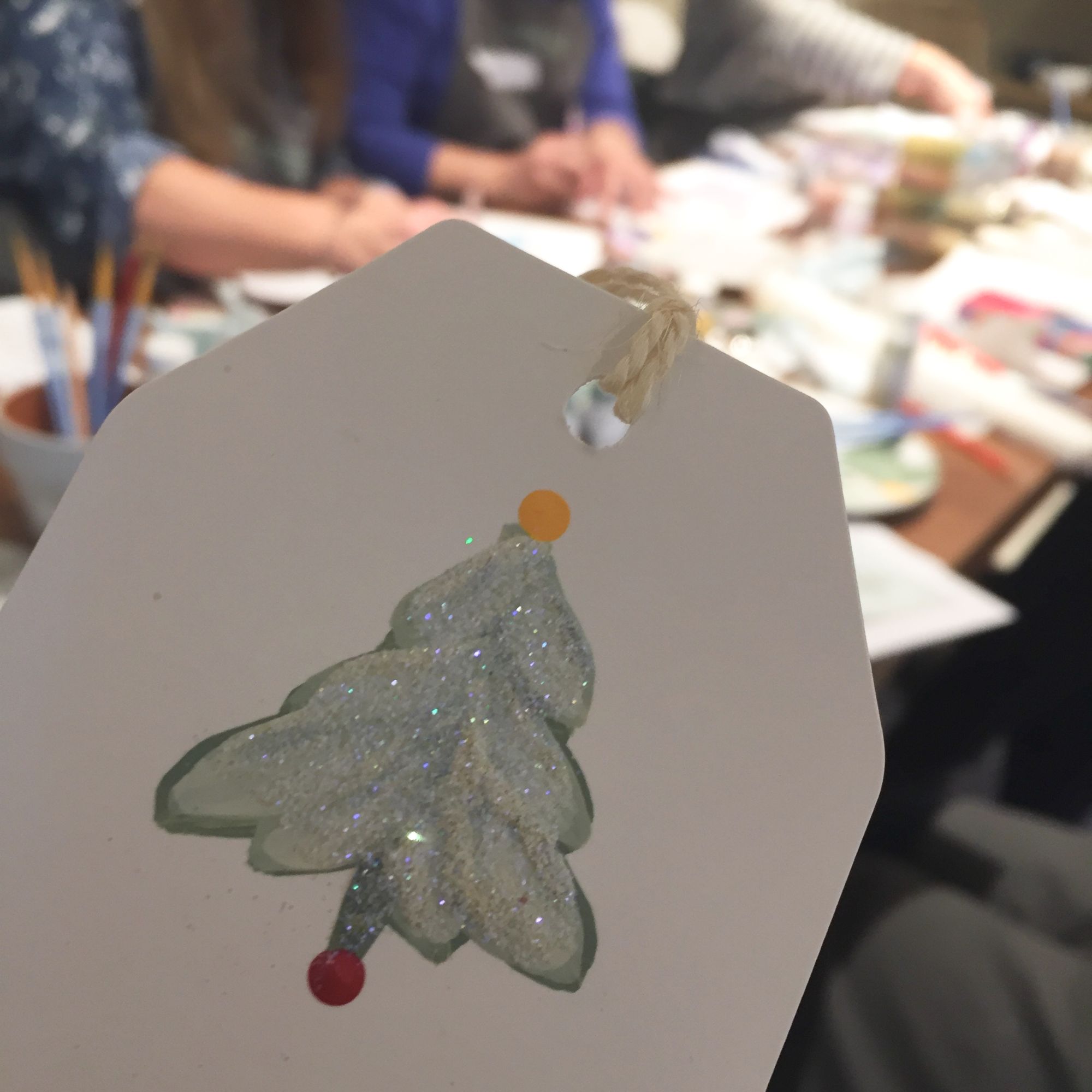 Festive Folk Art Painting Workshop - Gigt Tag