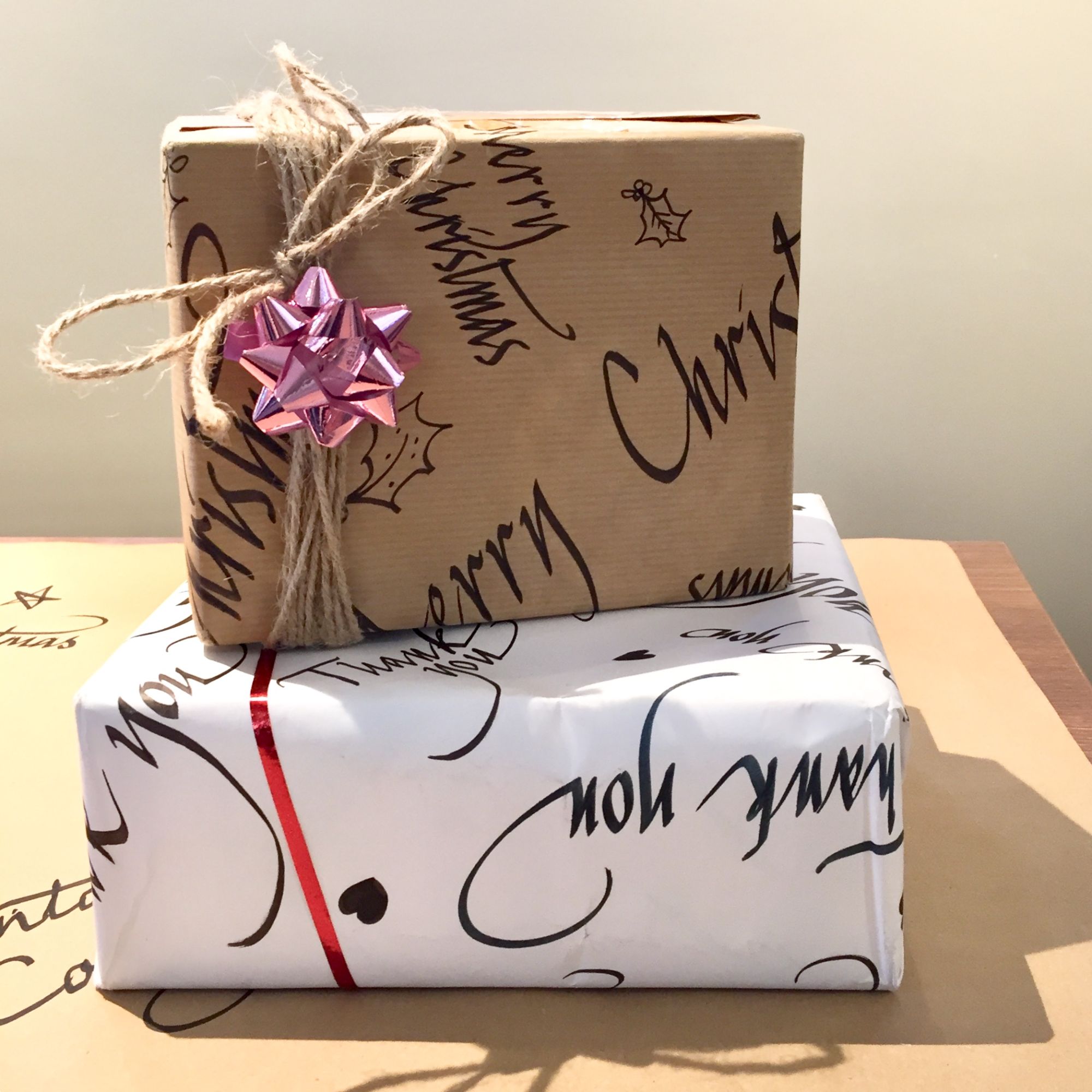 Christmas Calligraphy Workshop - Gift Wrapping