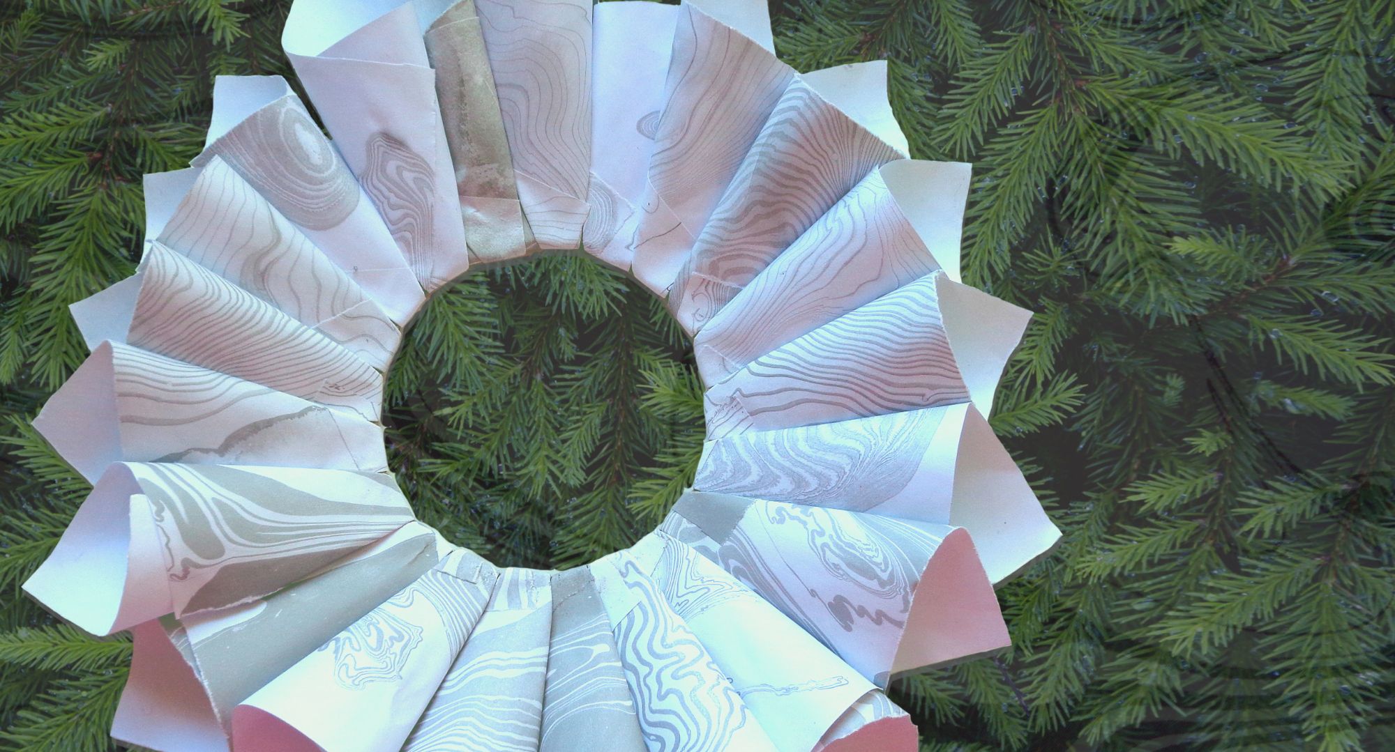 Japanese Marbling and Wreath Making Workshop
