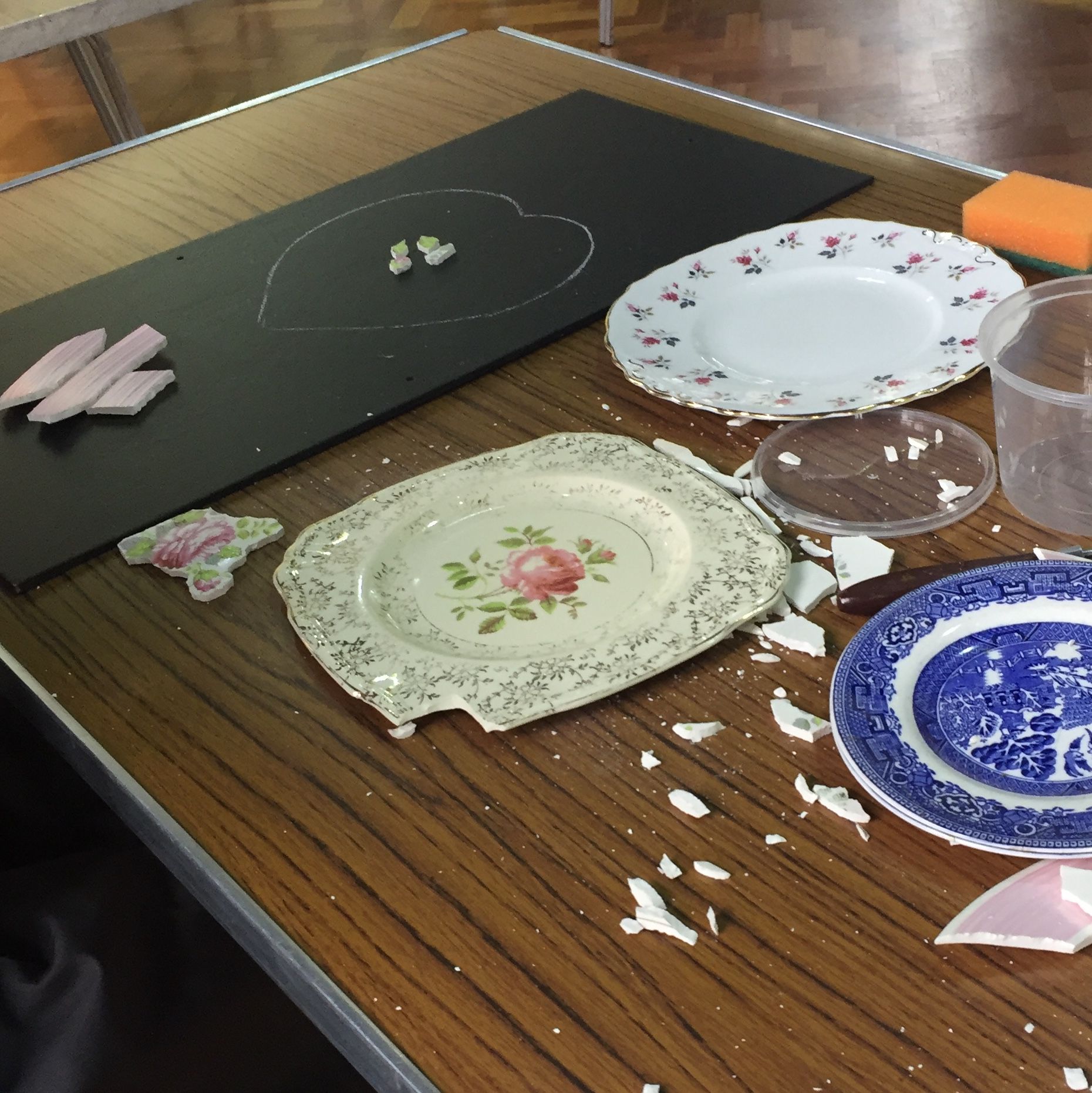 Crockery Mosaic Workshop - Plates