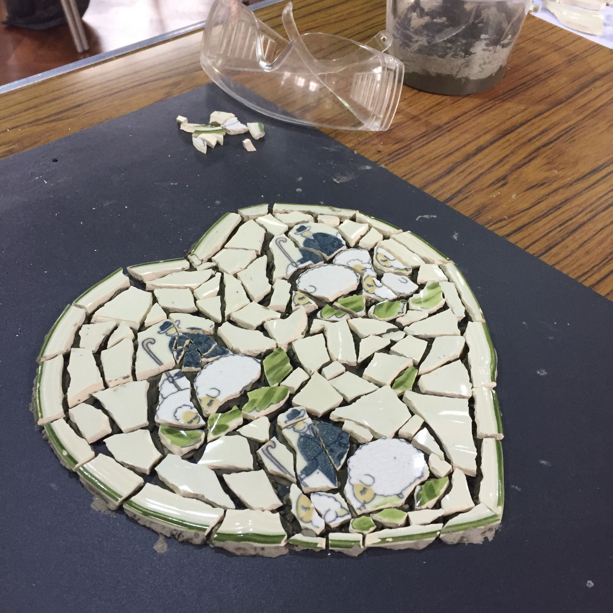 Crockery Mosaic Workshop - Treasured Plates