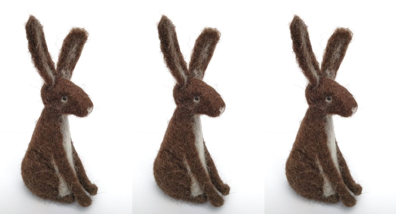 Hare Needle Felting Workshop