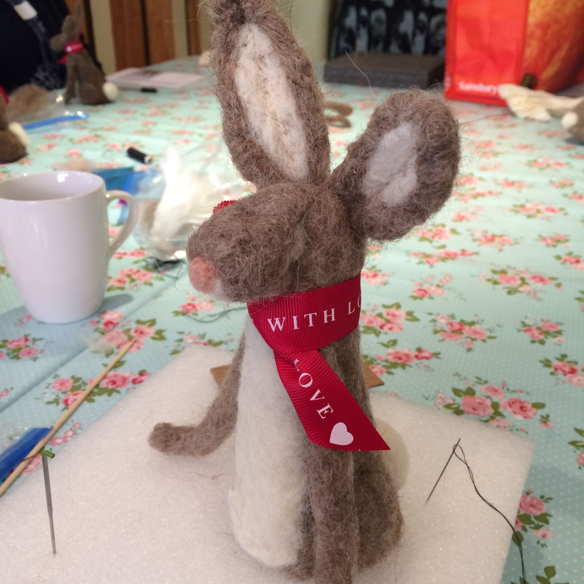 Hare Needle Felting Workshop - Needle Felting