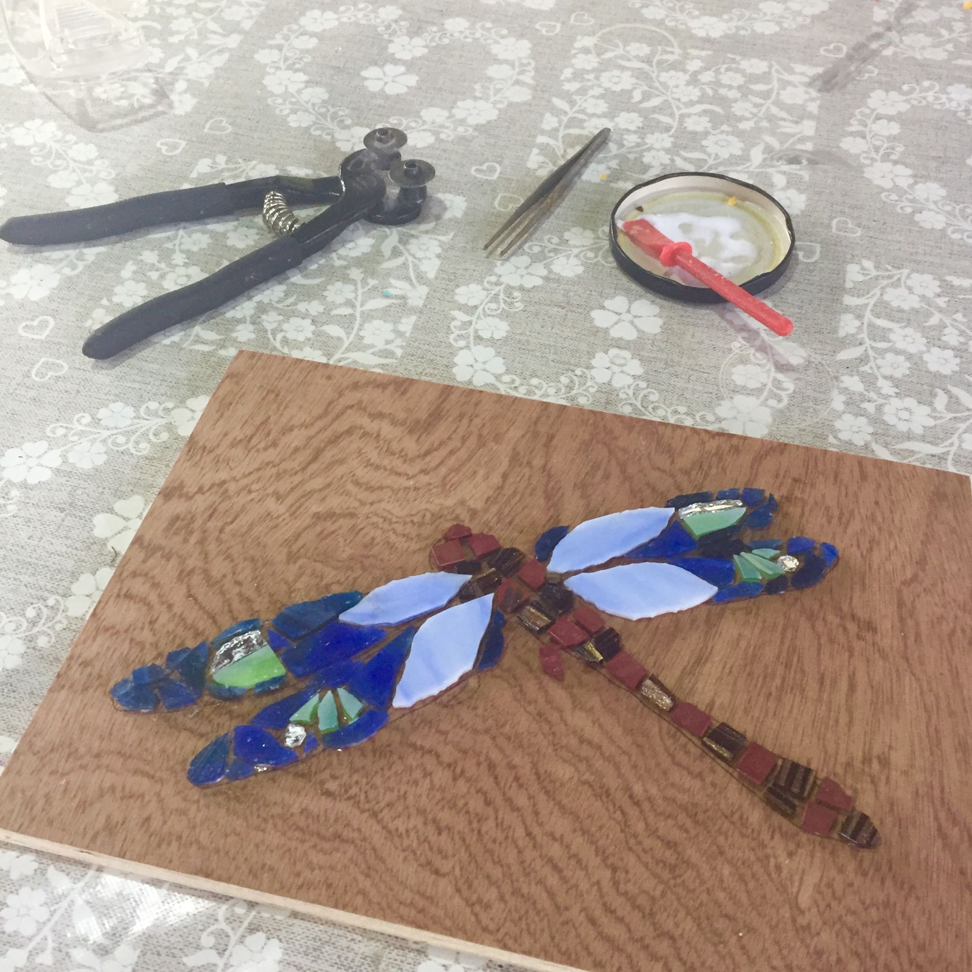 Mosaic Workshop - Dragonfly