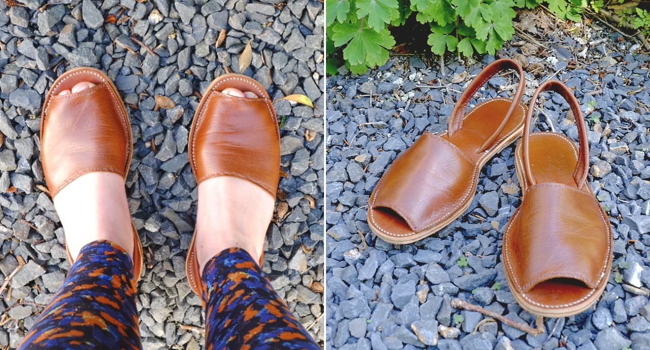 Leather Sandals Workshop at Three Little Pigs – Making a pair of leather  sandals