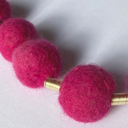 Felted Necklace Workshop - Wire
