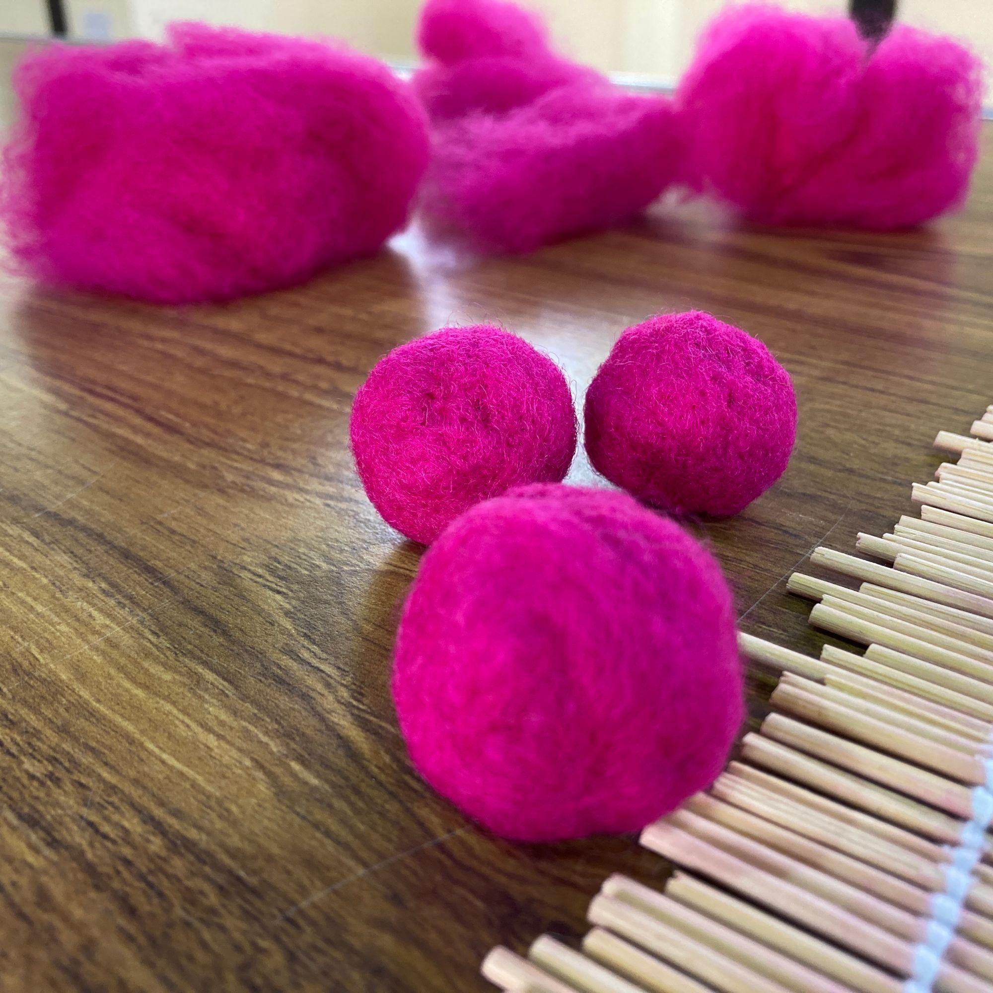 Felted Necklace Workshop - Beads