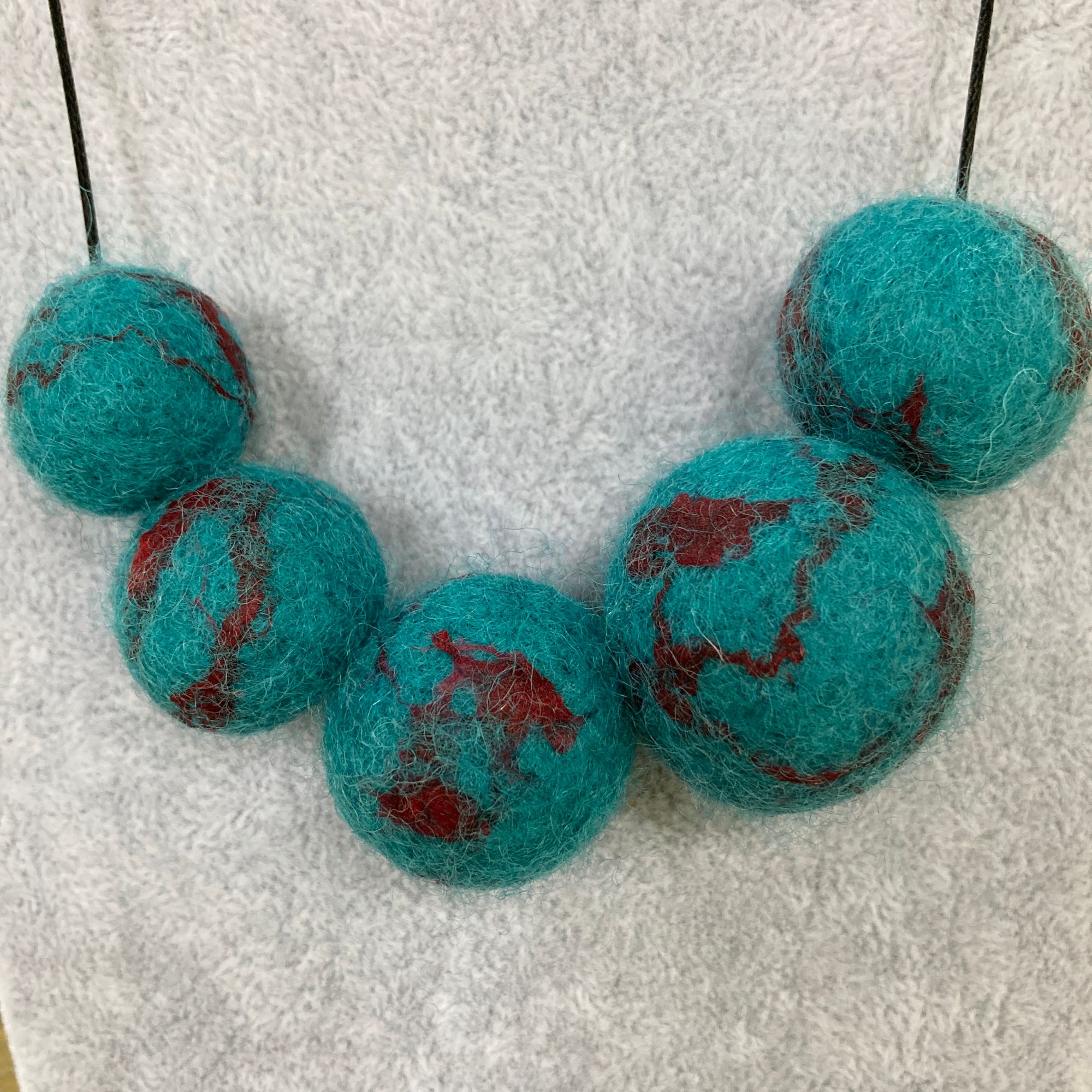 Felted Necklace Workshop - Embellishments