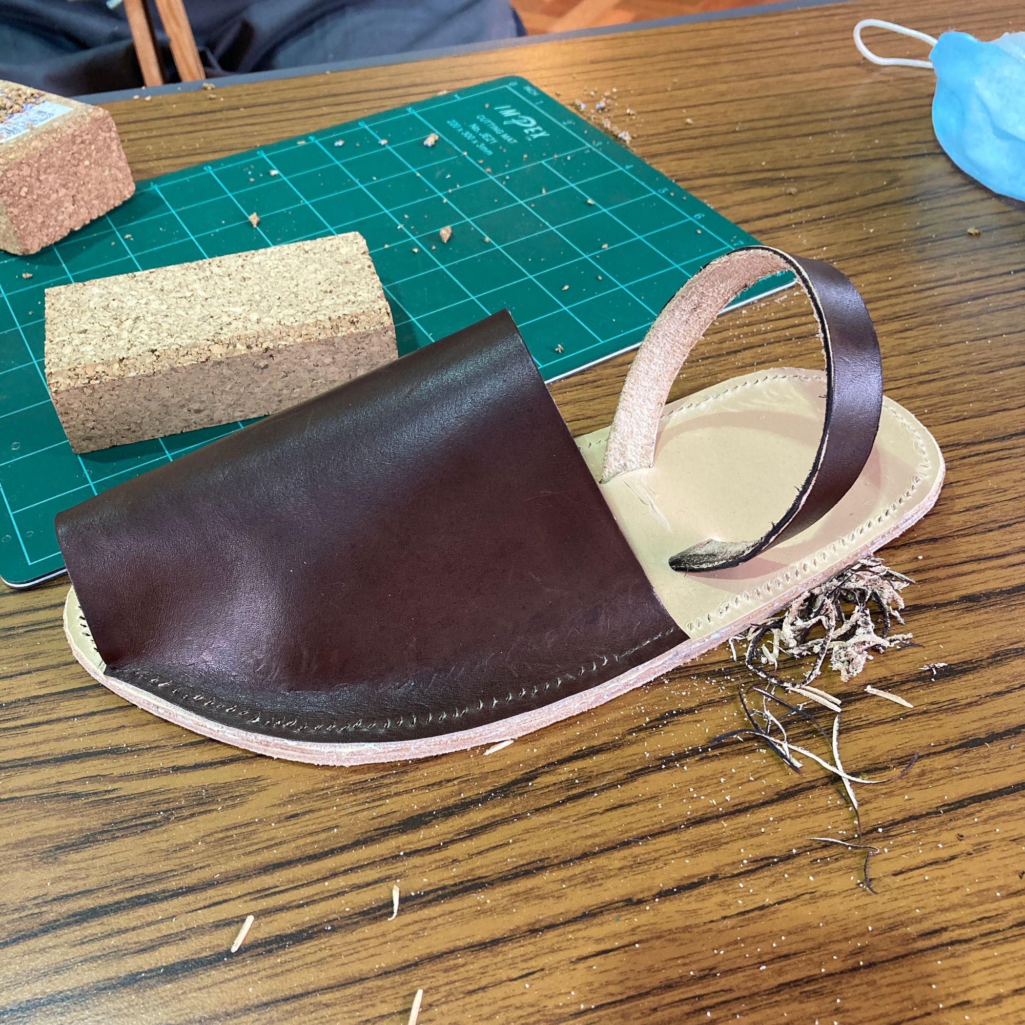 Leather Sandals Workshop - Leatherwork