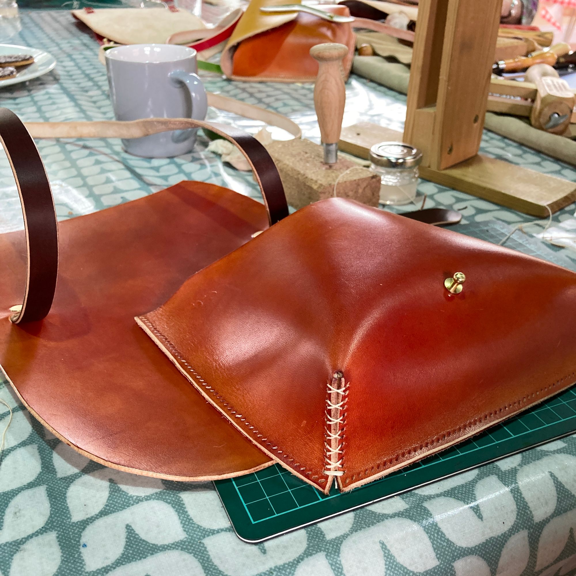 Leather Bag Workshop - Fastenings