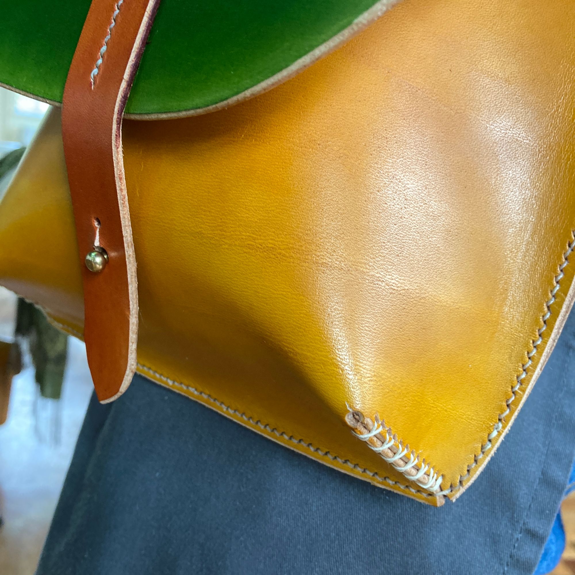 Leather Bag Workshop - Stitching