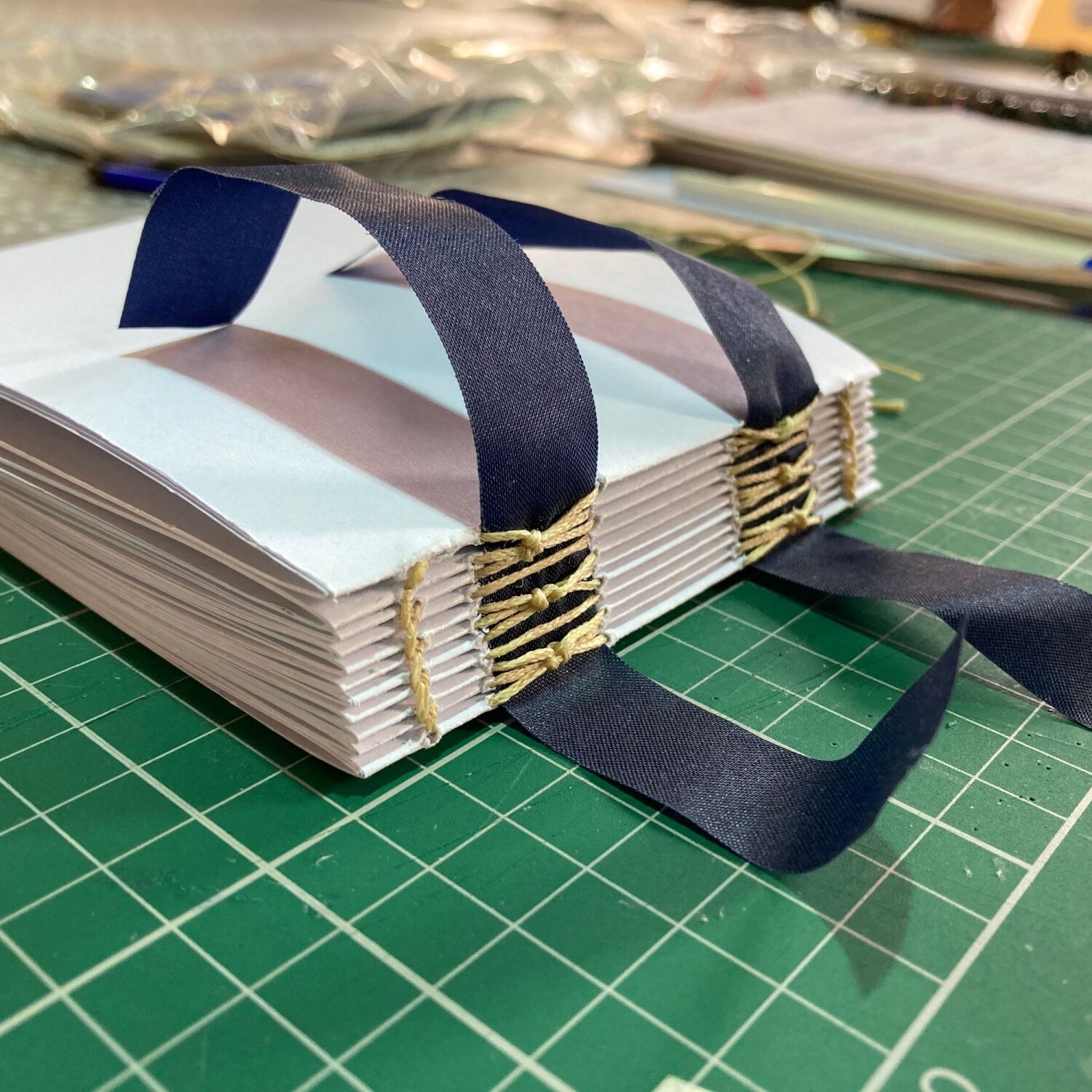 Bookbinding Workshop at Three Little Pigs – Making a bespoke journal ...