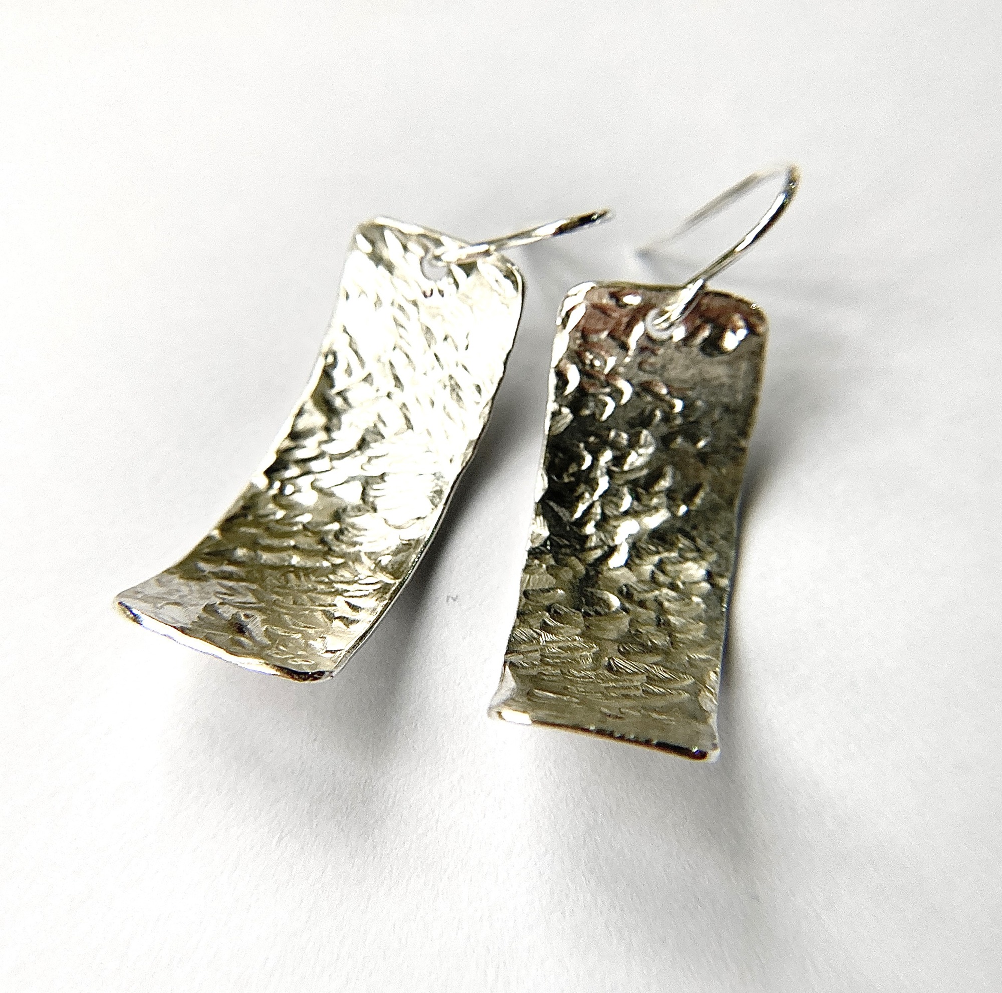 Silver Earrings and Pendant Workshop - Shaped Earrings