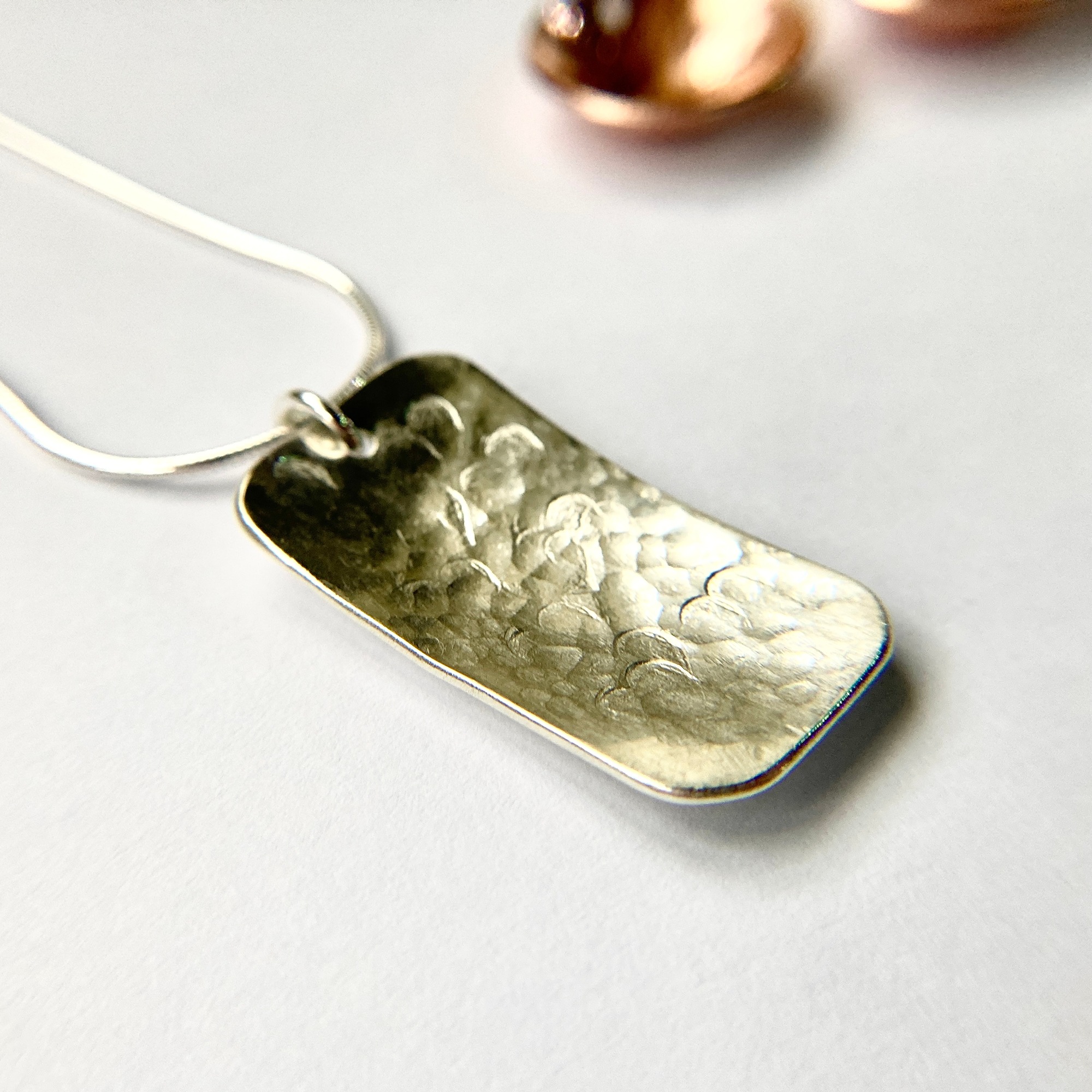 Silver Earrings and Pendant Workshop - Silver Pendant