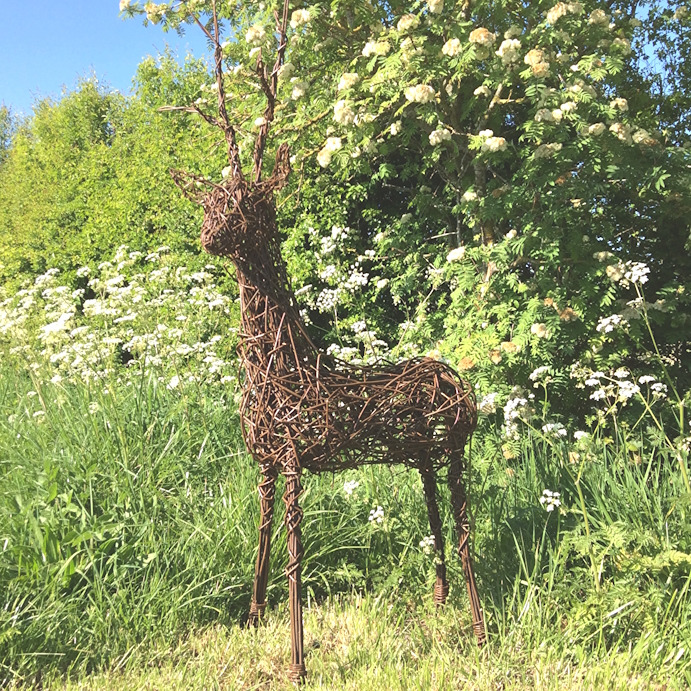 Willow Deer Sculpture Workshop