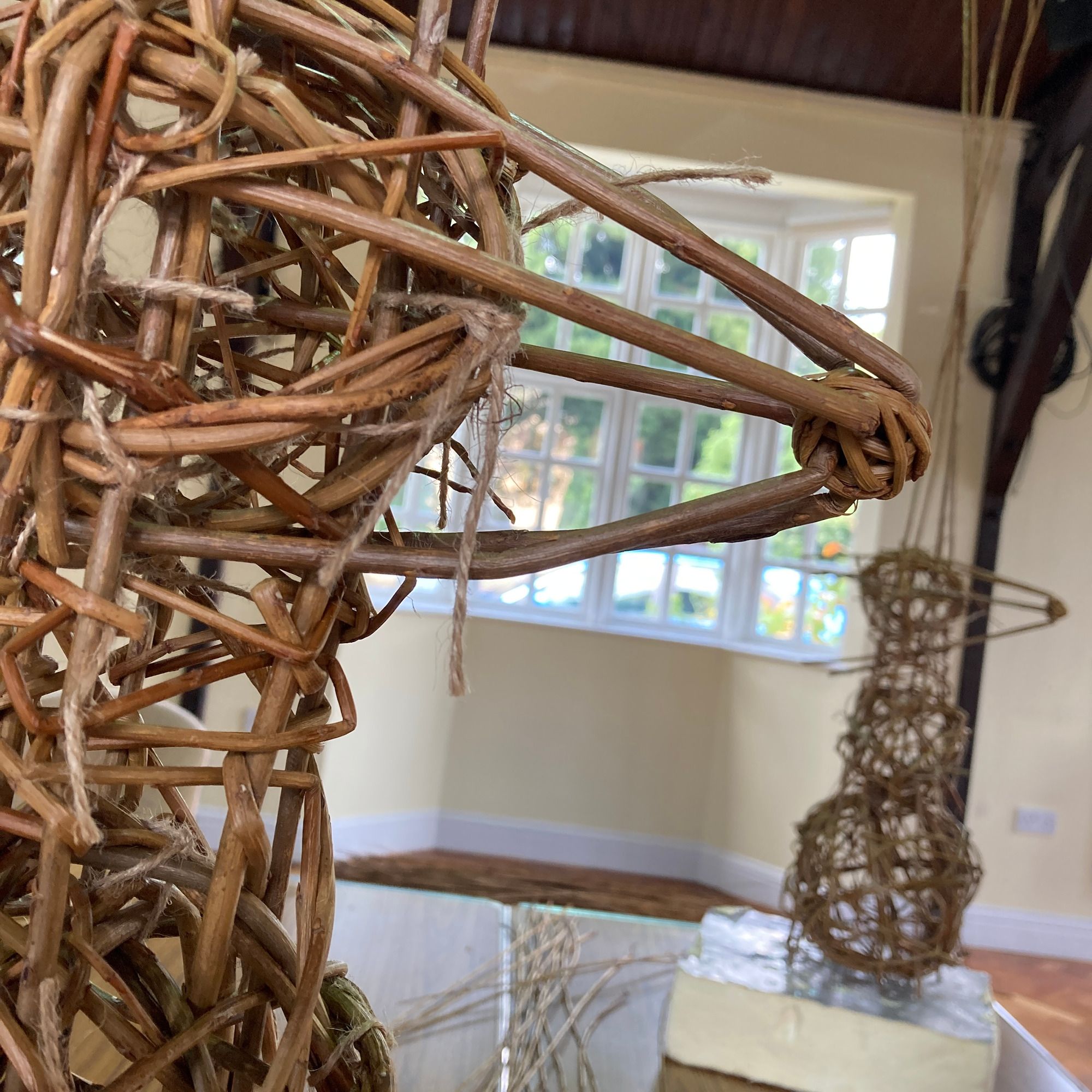 Willow Hare Sculpture Workshop - Garden Art