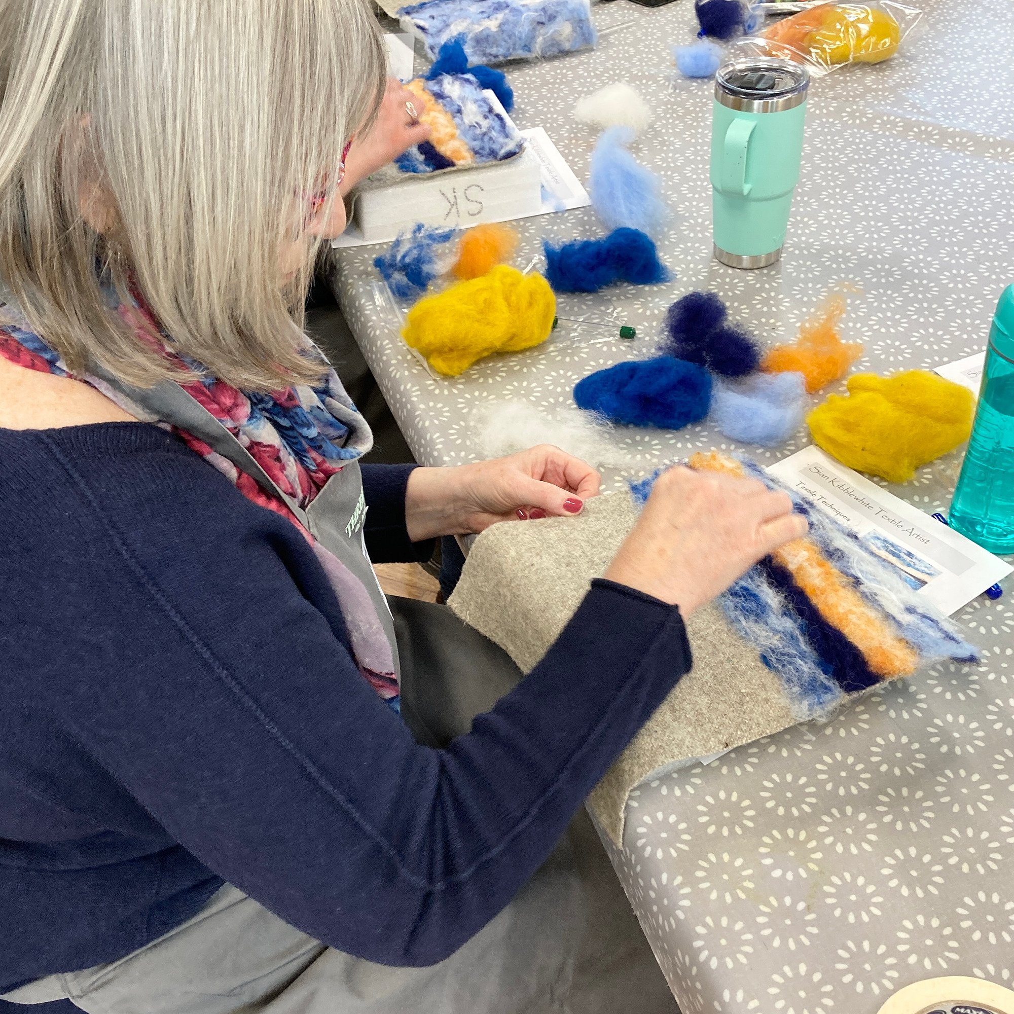 Seascape Needle Felting Workshop - Beginners
