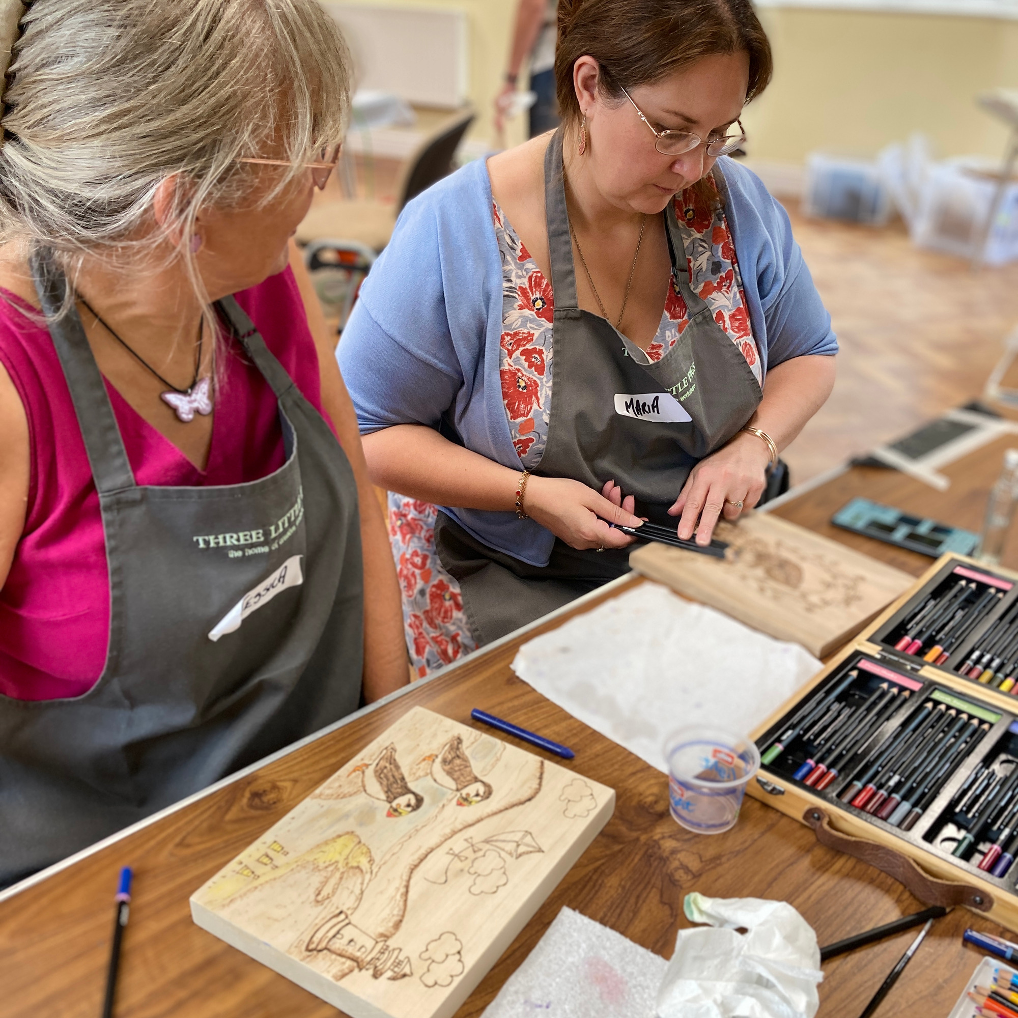 Pyrography Workshop - Colour