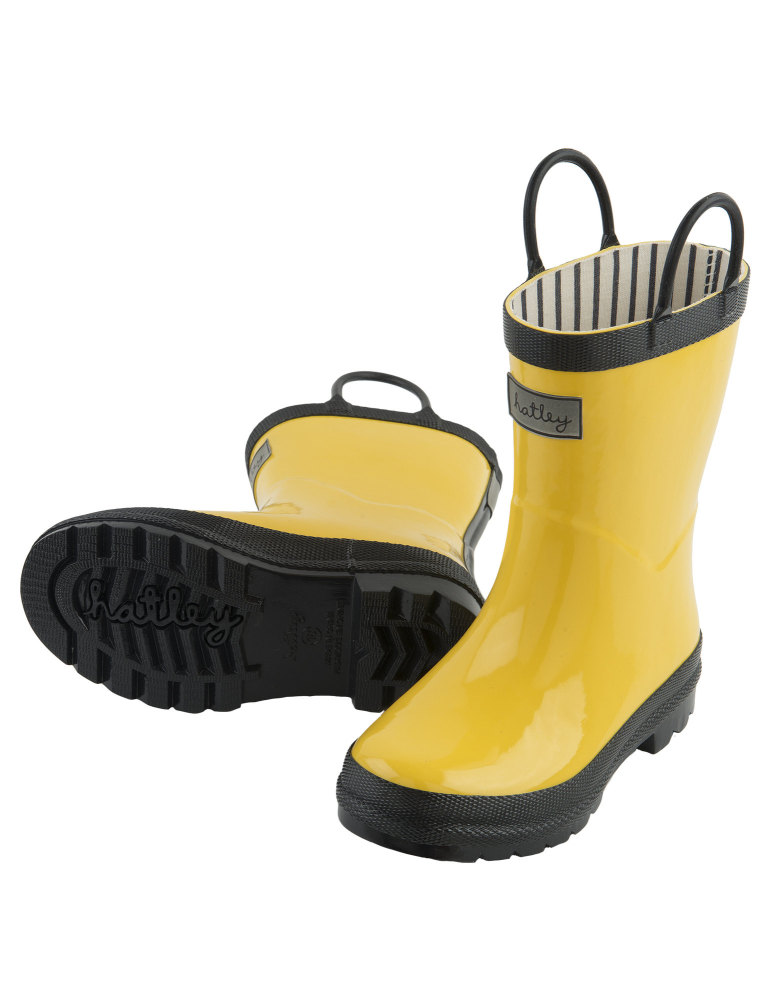 Yellow & Blue Wellies