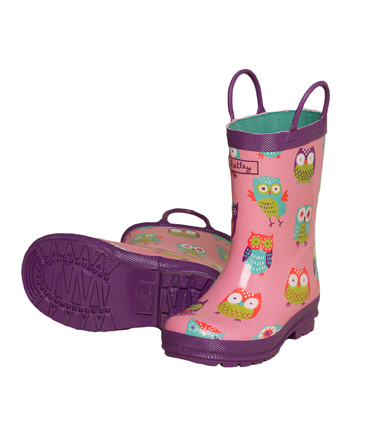 Party Owls Wellies