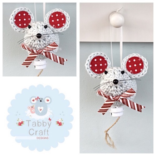 Small Hanging Jingle Bell Mouse