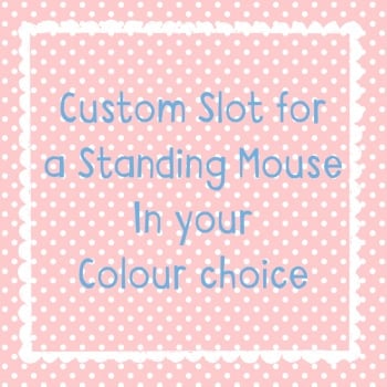 Custom Slot for a Standing Mouse of your Choice