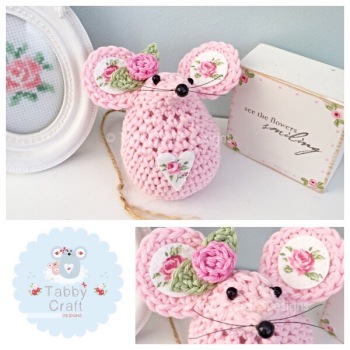 Small Rosebud Mouse -  Pink