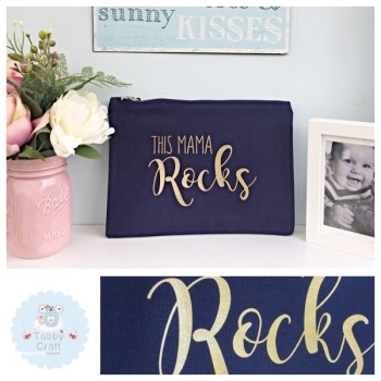 Mama Bag - This Mama Rocks - Navy
