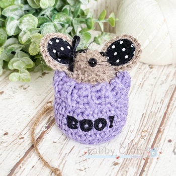 Small Boo Jumper Mouse - Purple