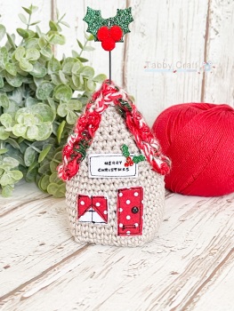 Pre-Order Christmas Cottage - Red Multi