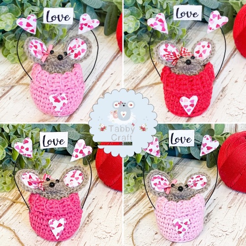 Small Love  Mouse - Assorted Colours
