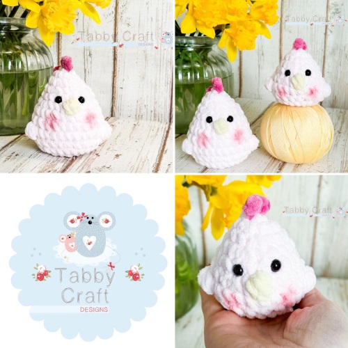 Plush Chicken - Pink
