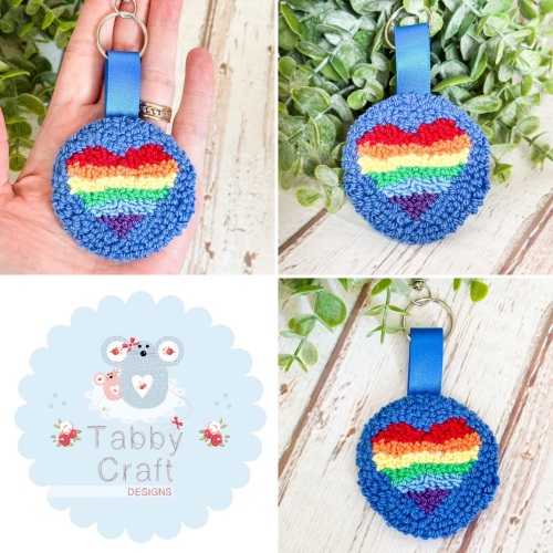 Rainbow bag charm new arrivals