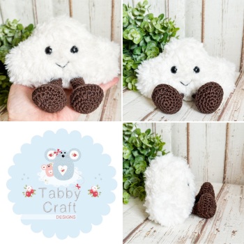 ** Made To Order** Fluffy Cloud - White