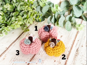 Mini Halloween Pumpkins - Various Colours