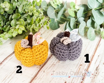 Small  Halloween Pumpkins  -  Various Colours