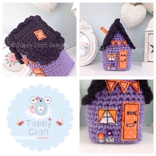 Halloween Higgledy Piggledy Cottage - Purple