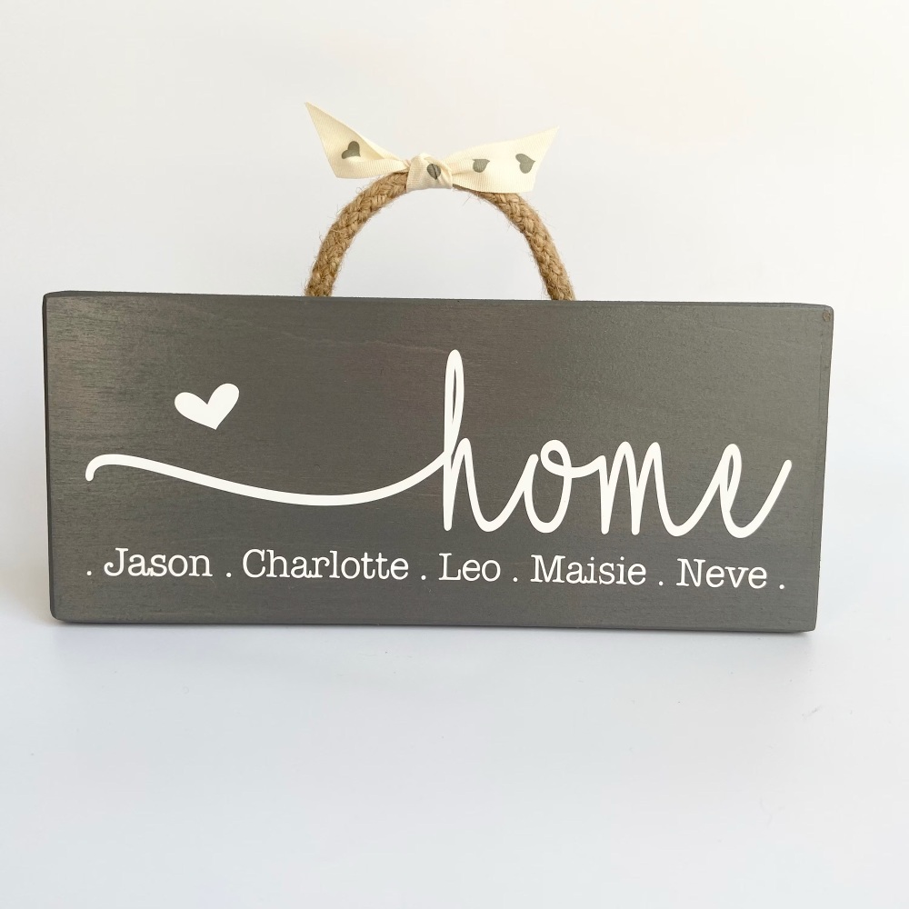 Home sign