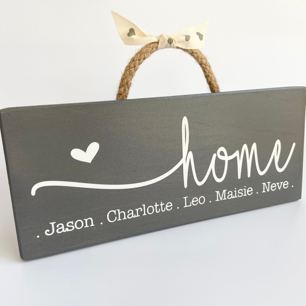 Home sign